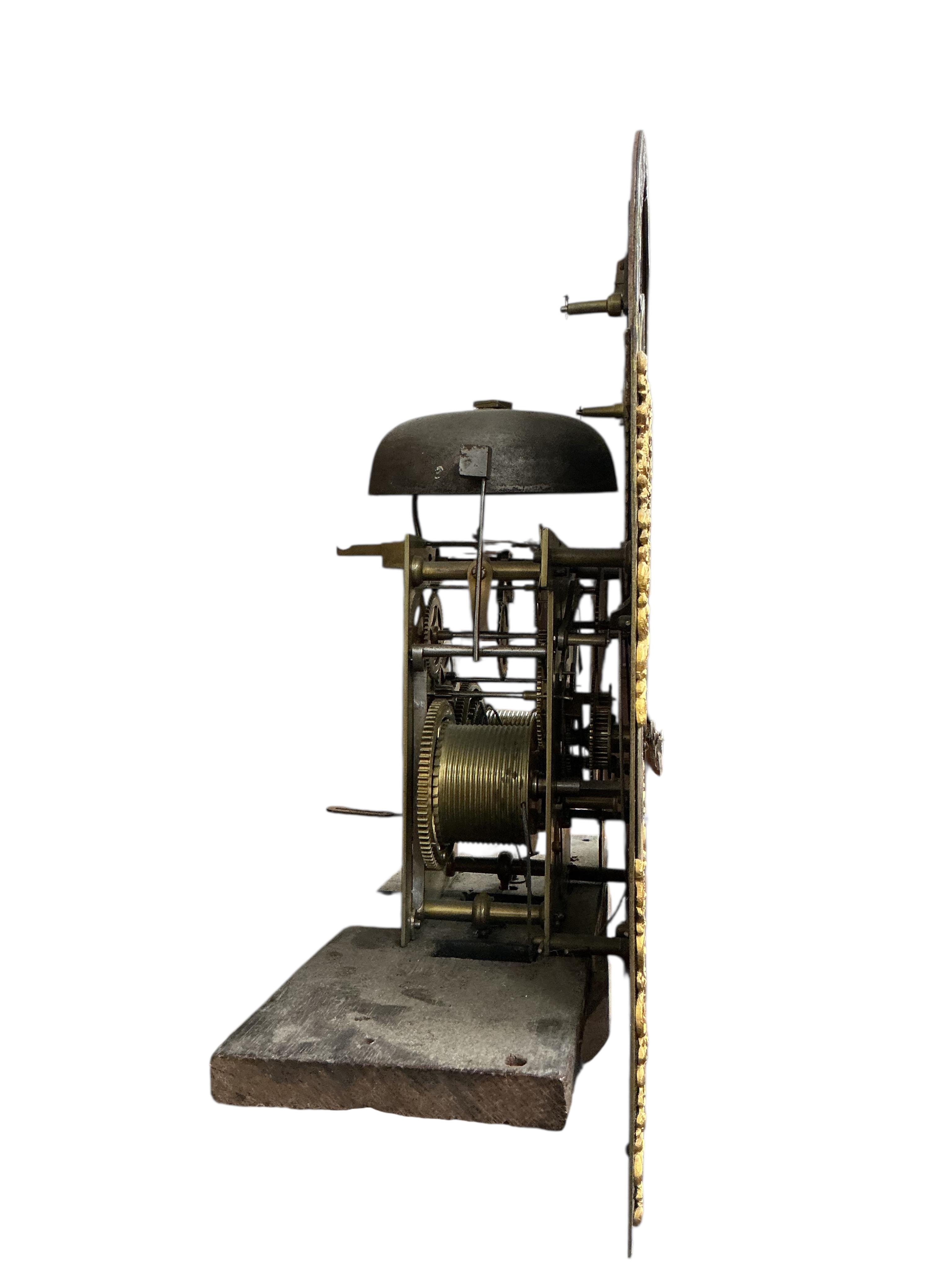 A chinoiserie lacquered longcase clock, dial marked Robert Lyon, height 230cm